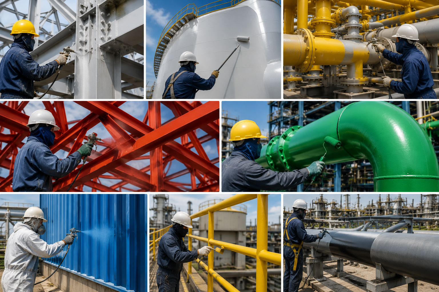 Structure & Pipe Line Painting